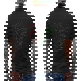 Tandc ブル&ベア メンズTシャツ バックプリント - Kawaiitshirt