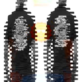 Tanning For America Bigly Trump Tank Top Men's Back Print T-Shirt | Mazezy