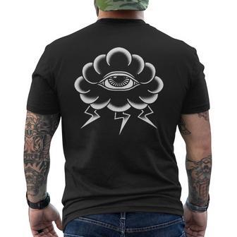Tatouage Traditionnel Américain Edgyintage Oldchool Flash T-shirt imprimé au dos - Cadeauxyz