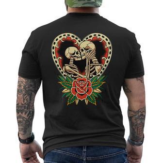 Tatouage Traditionnel Américain Rétro Oldchool Flash T-shirt imprimé au dos - Cadeauxyz