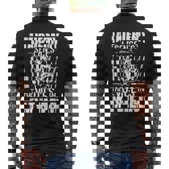 Taxidermist Animal Stuffer Taxidermy Animals Animal Mounting Men's Back Print T-Shirt | Mazezy