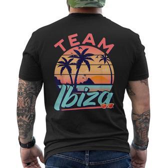 Team Ibiza T-Shirt mit Rückendruck - Seseable