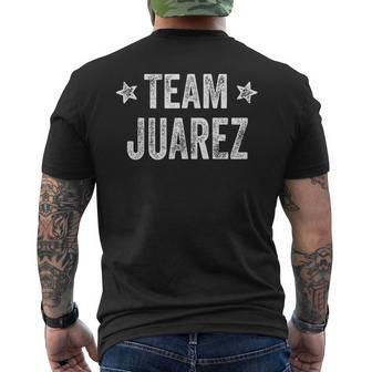 Team Juarez – Nom De Famille Nom De Famille Juarez T-shirt imprimé au dos - Cadeauxyz
