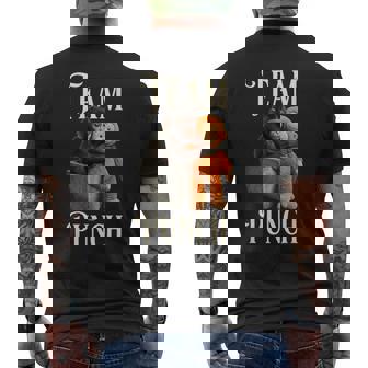 Team Punch Japan ベビーモンキーパンチ メンズTシャツ バックプリント - Kawaiitshirt