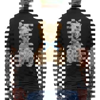 Teddy Bear Preppy Aesthetic Cute For Ns Coquette Men's T-shirt Back Print - Thegiftio