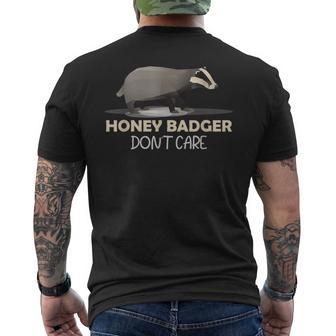 Tejón De La Miel Regalos Divertidos Para Los Amantes De Los Camiseta Hombre Estampado Espalda - Regaloses