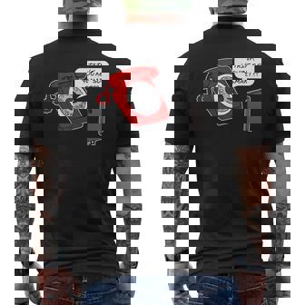 Teléfonoiejo Retiro Divertido Camiseta Hombre Estampado Espalda - Regaloses