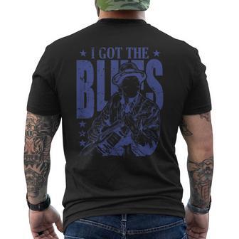 Tengo La Trompeta Blues Music Camiseta Hombre Estampado Espalda - Regaloses