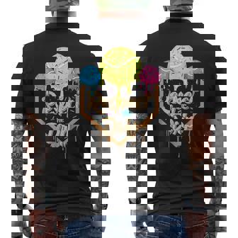 Tennis Respect The Drip Cool Player Idea Men's Back Print T-Shirt | Mazezy