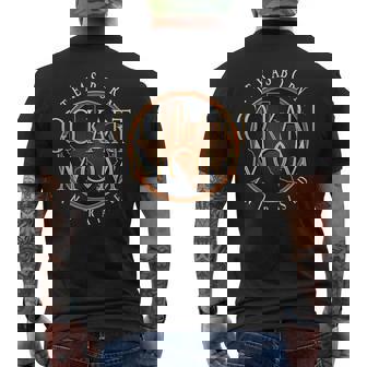 Texas Pride Go-Kart Racing Mom Men's Back Print T-Shirt | Mazezy