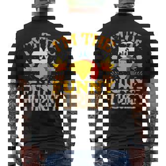Thanksgiving I'm The Turkey Matching Men's T-shirt Back Print - Thegiftio