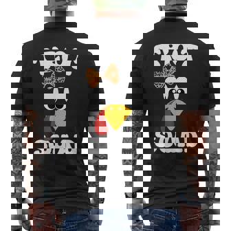 Thanksgiving Leopard Coquette Bow Running Turkey Trot Squad Men's T-shirt Back Print - Monsterry