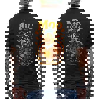 Thanksgiving Moo Tee – Cow In Turkey Colorado Style Tank Top Men's Back Print T-Shirt | Mazezy