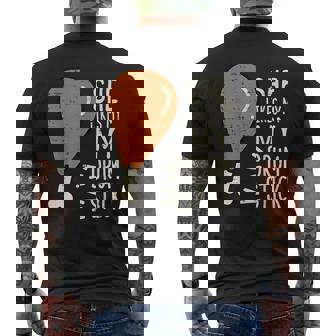 Thanksgiving She Likes My Drumstick Couple Match Men Men's T-shirt Back Print | Seseable CA