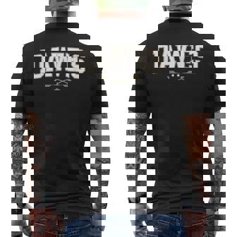 Thatays Dawes シンプル County Counties Dawes メンズTシャツ バックプリント - Kawaiitshirt