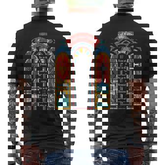 That's Who I Praise Tshirt Jesus Christian Lake God Church Men's Back Print T-Shirt | Mazezy