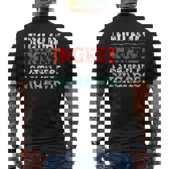 Thou May Ingest a Satchel Of Richards Tank Top Men's Back Print T-Shirt | Mazezy