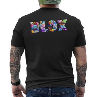 Todas Las Frutas De La Lista Todas Las Frutas Blox Camiseta Hombre Estampado Espalda - Regaloses