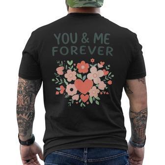Toi Et Moiaintalentin Pour Toujours Citation D'amour T-shirt imprimé au dos - Cadeauxyz
