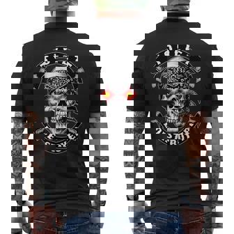 Toilet Destroyer Poop Jokes Dad Humor Poop Diarrhea Men's T-shirt Back Print - Monsterry