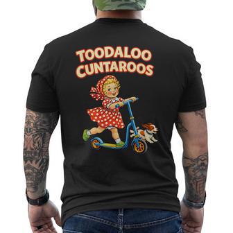 Toodaloo Cuntaroos Retro Goodbye Humor Men's T-shirt Back Print - Thegiftio UK