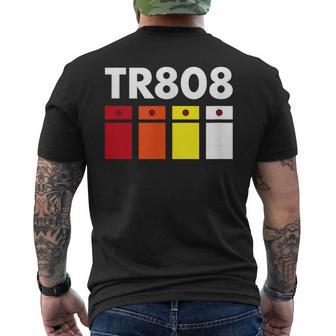 Tr808 ドラムマシン メンズTシャツ バックプリント - Kawaiitshirt