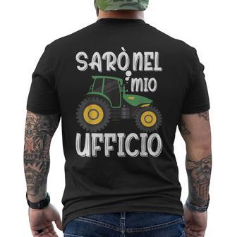 Trattori Divertente Trattore Agricoltore T-shirt da uomo con stampa posteriore - Novitaregali