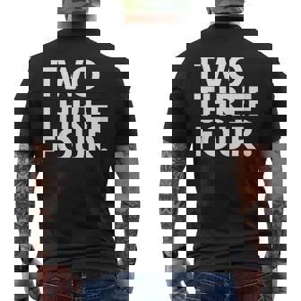 Two Three Four 市外局番 234 アクロン オハイオ州 米国 メンズTシャツ バックプリント - Kawaiitshirt