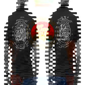 I Have Two Titles Dad & Pepe I Rock Them Both For Grandpa Men's Back Print T-Shirt | Mazezy