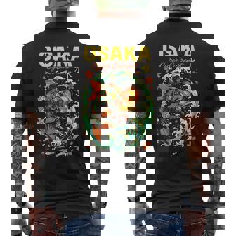 Ukiyo Frog Dragon Samurai Tiger Asia Japan Koi Fish Tank Top Men's Back Print T-Shirt | Mazezy