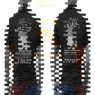 Un Chasseur De Champignons À Plein Temps Champignon Cèpes T-shirt imprimé au dos - Cadeauxyz