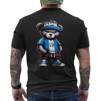 Unapologetically Chapin Guatemala Flag Camisa De Guatemala Men's T-shirt Back Print - Thegiftio UK