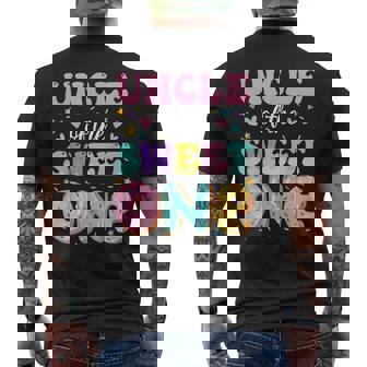 Uncle Of The Sweet One 1St Birthday Donut Bday Party Men's T-shirt Back Print | Mazezy