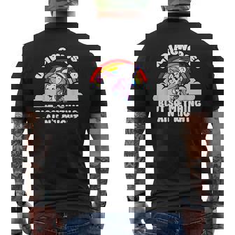 Undiagnosed But Something Ain't Right Mental Apparel Men's T-shirt Back Print | Seseable FR