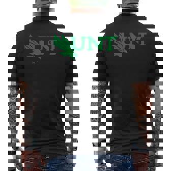 University Of North Texas Unt Apparel Sports Fan Men's T-shirt Back Print - Monsterry