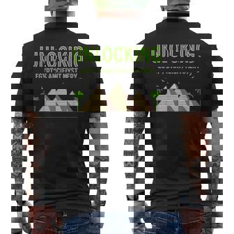 Unlock Secrets Of Pyramids Egypt Ancient Past Wonder Men's Back Print T-Shirt | Mazezy