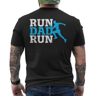 Uomo Run Dad Run Marathon Runningpectator Runner Festa Del Papà T-shirt da uomo con stampa posteriore - Novitaregali