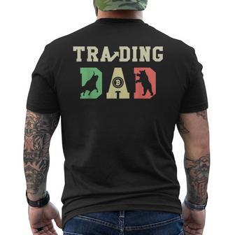 Uomo Trading Papà Day Trader Azioni Forex Festa Del Papà Papa T-shirt da uomo con stampa posteriore - Novitaregali