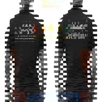 US Air Force Jet Fighter F-16 F-14 F-15 F-22 F-35 Vintage Tank Top Men's Back Print T-Shirt | Mazezy