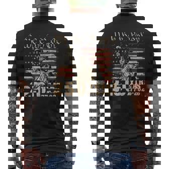 Usa 250 Years 1776-2026 We The People Statue Of Liberty Men's T-shirt Back Print - Thegiftio