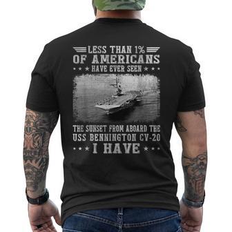Uss Bennington Cv-20 Aircraft Carrier Sailor Veterans Day Men's T-shirt Back Print - Thegiftio UK