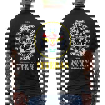 USS John F Kennedy CV-67 Aircraft Carrier Veteran Patriotic Men's Back Print T-Shirt | Mazezy