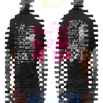 Valentine Day Shirt My Class Is Full Of Sweethearts Teacher Men's Back Print T-Shirt | Mazezy