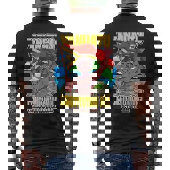 Vanuatu Constitution Day October 5th Men's Back Print T-Shirt | Mazezy