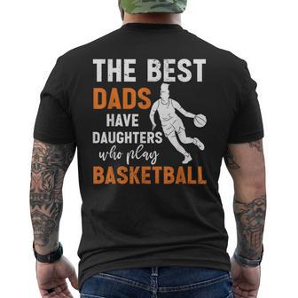 Vatertag Basketball Dad Game Day T-Shirt mit Rückendruck - Geschenkecke