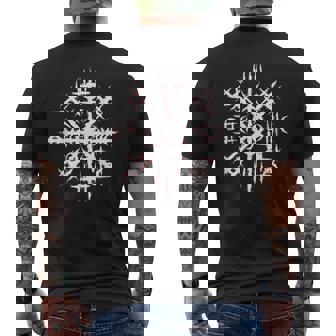 Vegvisirymbol Norse Blood Camiseta Hombre Estampado Espalda - Regaloses