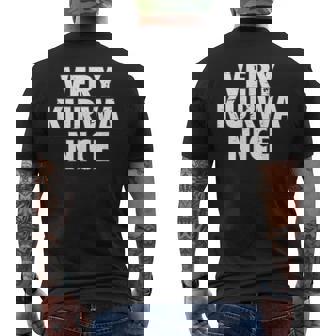 Very Kurwa Nice Poland Polska Polskieery Nice メンズTシャツ バックプリント - Kawaiitshirt