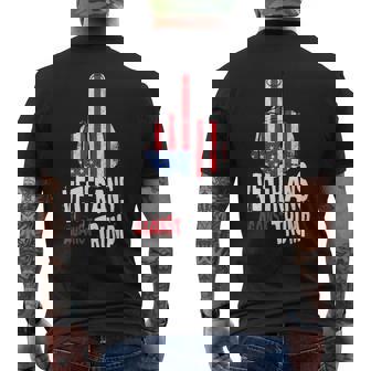 Veterans Against Trump Military Vets Anti Trump Men's T-shirt Back Print | Seseable CA