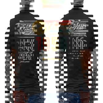 Vintage 1956 Original Piezas Palmas 70 Cumpleaños Camiseta Hombre Estampado Espalda - Regaloses