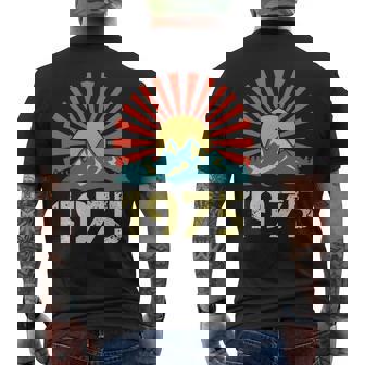 Vintage 1975 S Retro Divertidas 1975 Cumpleaños Manga Larga Camiseta Hombre Estampado Espalda - Regaloses